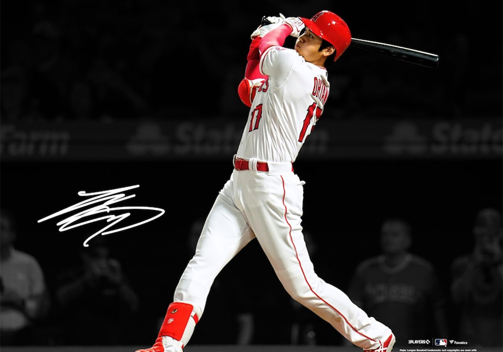 Fanatics SHOHEI OHTANI MLB Dodgers 大谷翔平 Shohei Ohtani signs